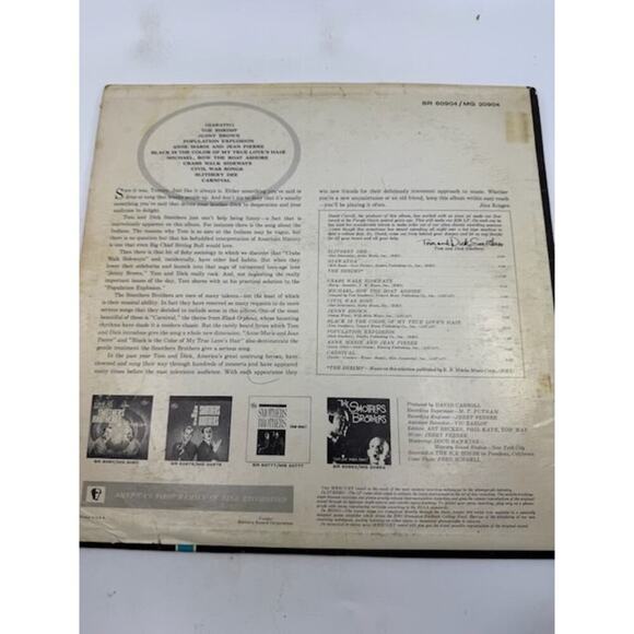 The Smothers Brothers – "It Must Have Been Something I Said!" Vinyl Record Album - Picture 5 of 7